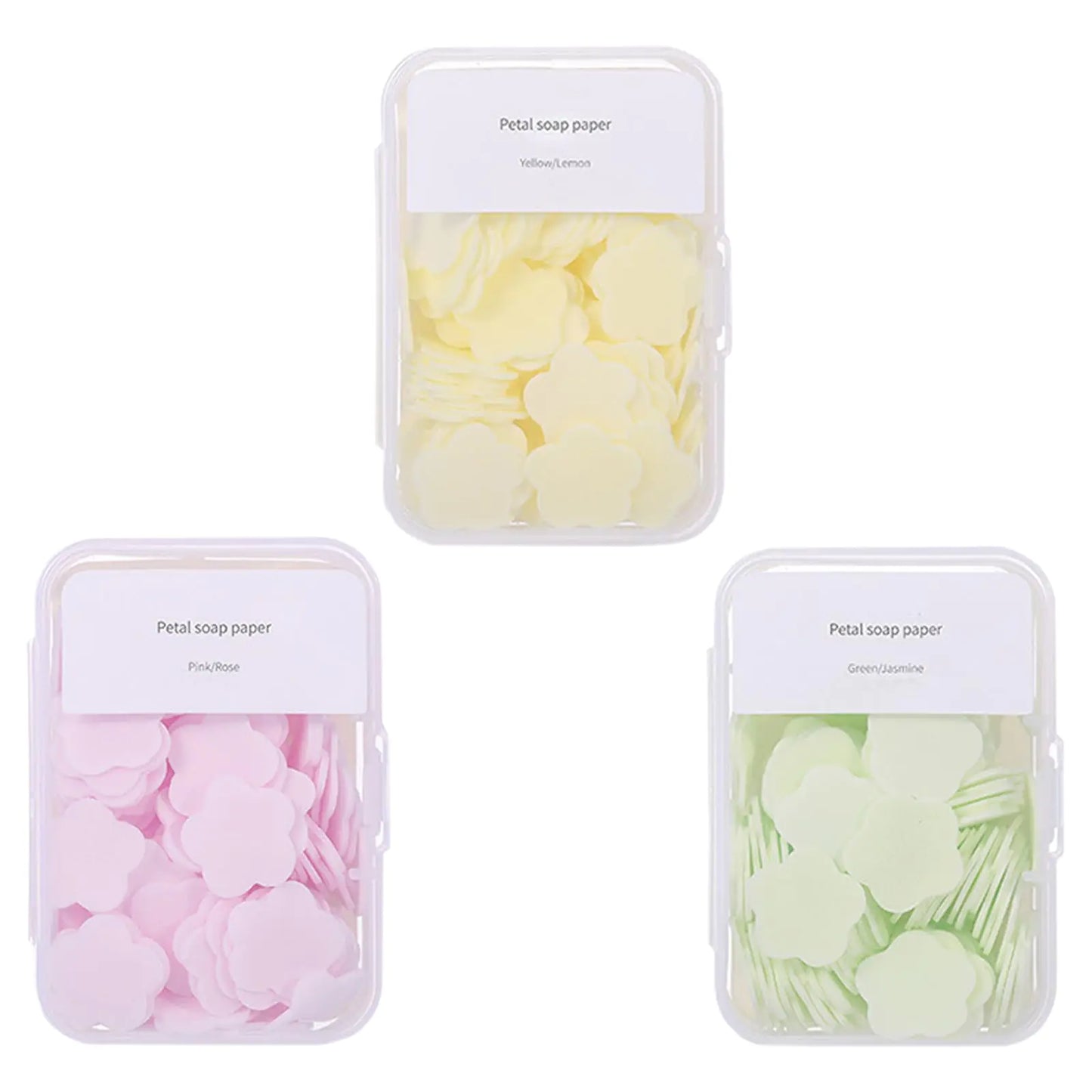 300pcs Portable Hand Washing Soap Sheets – Scented