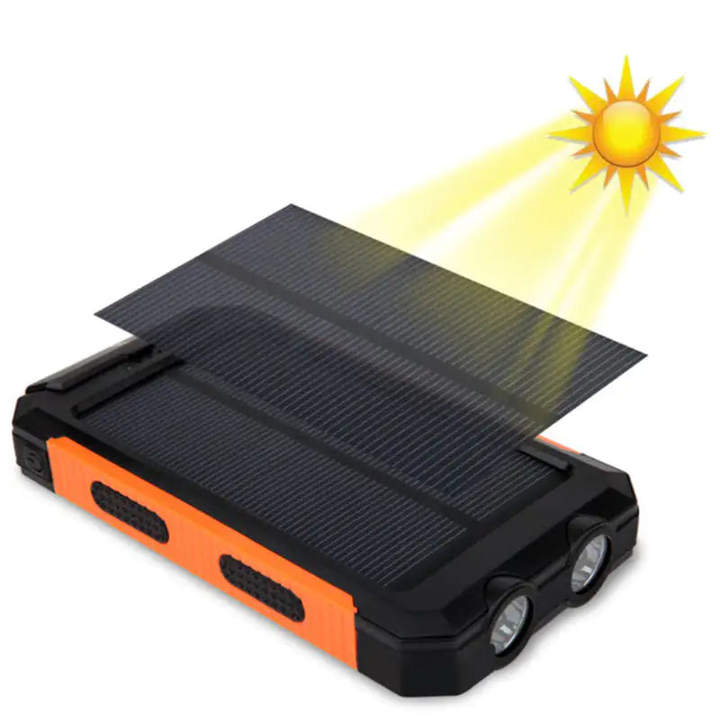Jumbo 20,000mAh Waterproof Solar Power Bank