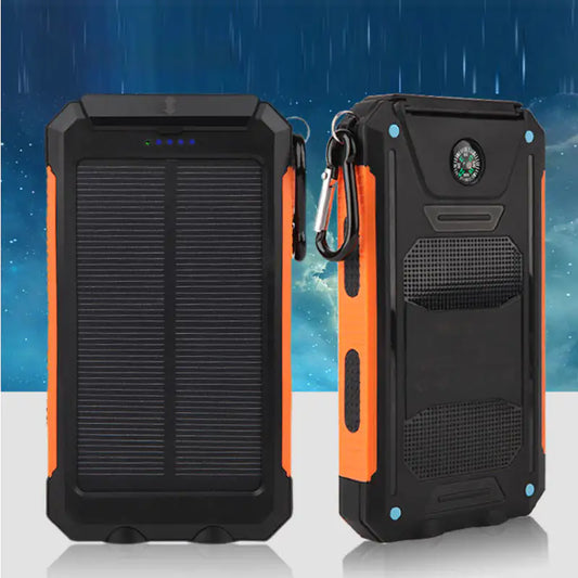 Jumbo 20,000mAh Waterproof Solar Power Bank