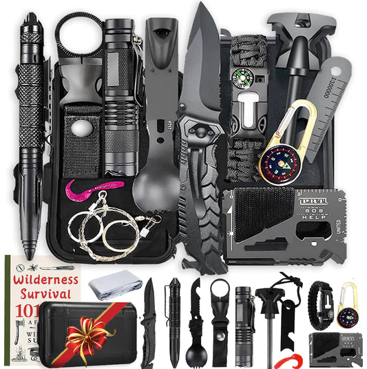 ASSABER Survival Kit – 13-in-1 Emergency Gear