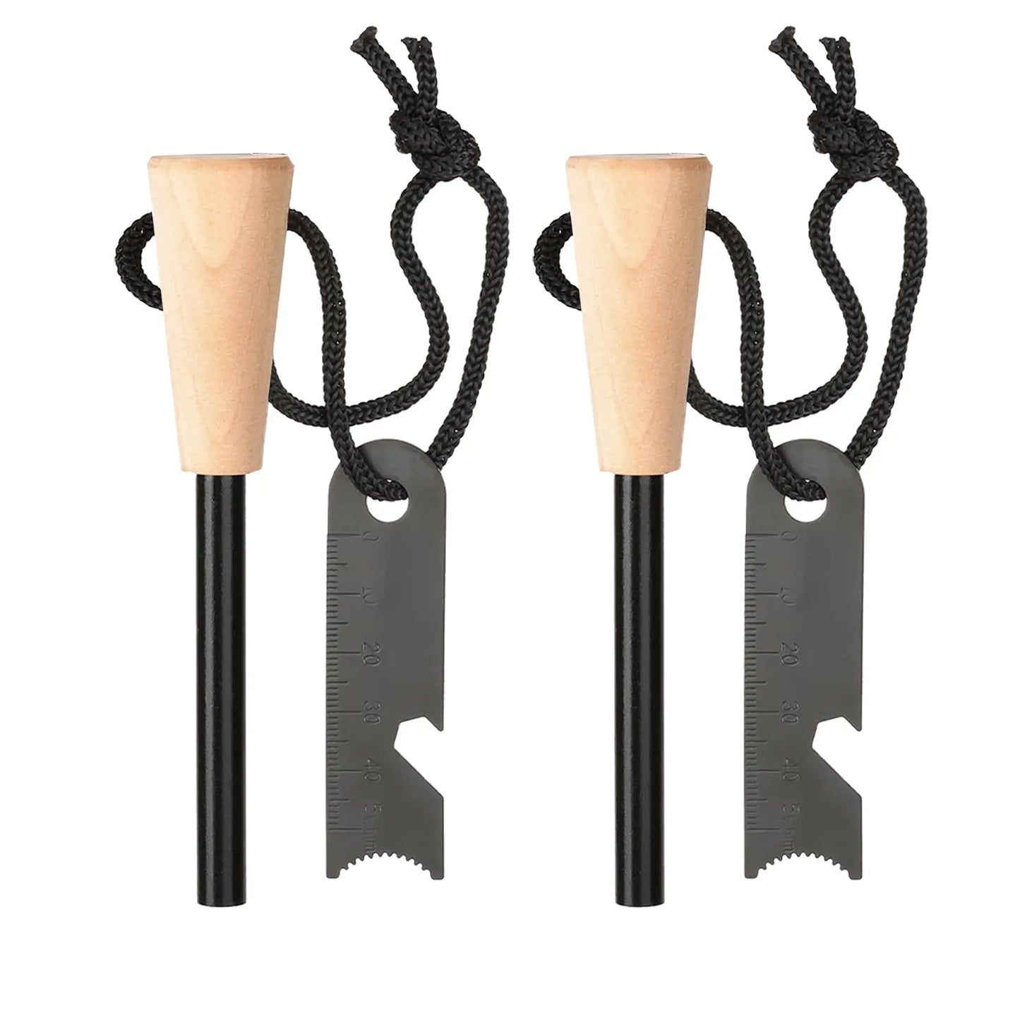 2Pcs Fire Starter Survival Tool