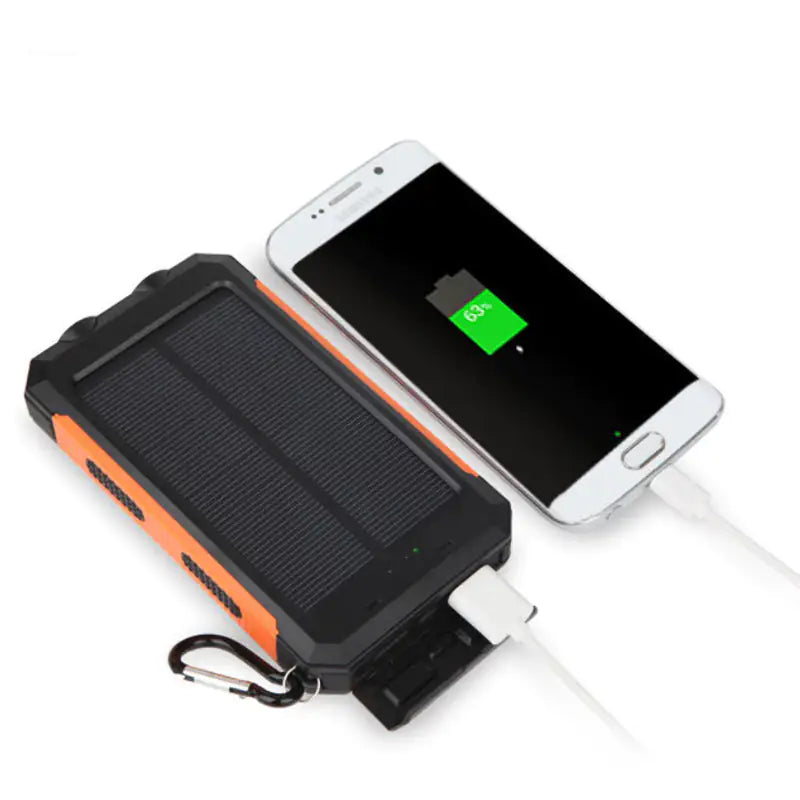 Jumbo 20,000mAh Waterproof Solar Power Bank