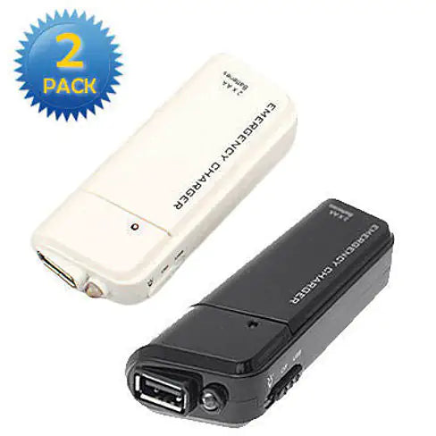 Emergency charger 2 pack